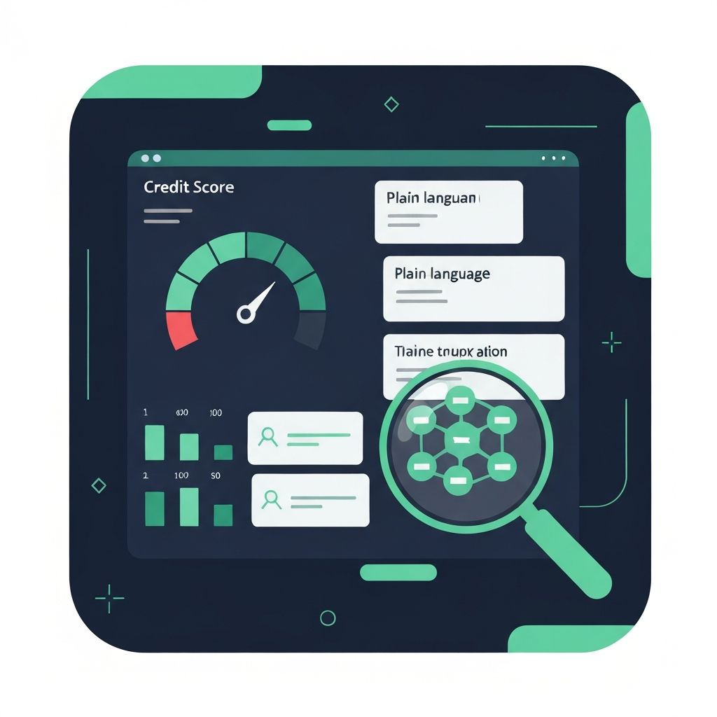 AI-powered credit decision explainability dashboard for loan officers